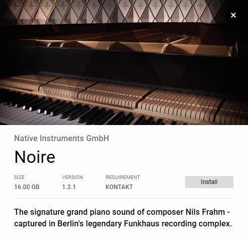 Native Instruments Noire